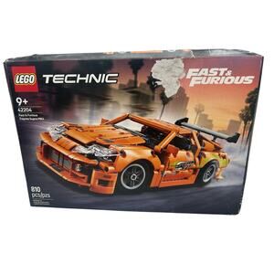 LEGO Technic Fast & Furious Toyota Supra MK4 Set 42204 810 pcs Complete w/ Box